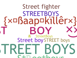 Kælenavn  - Streetboys