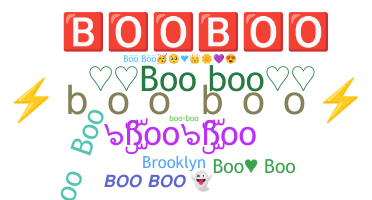 Kælenavn  - Booboo