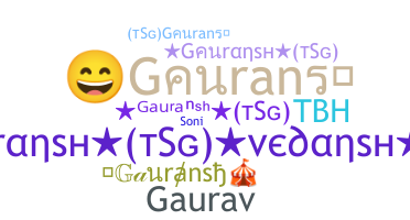 Kælenavn  - Gauransh