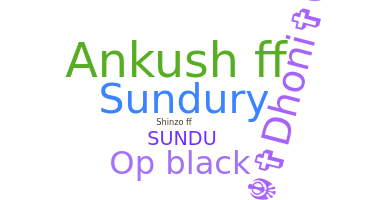 Kælenavn  - Sundu