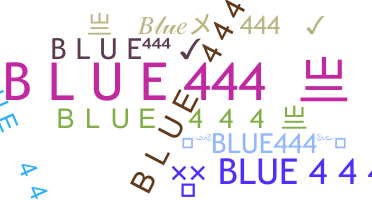 Kælenavn  - BLUE444