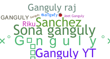Kælenavn  - Ganguly