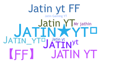 Kælenavn  - JatinYT