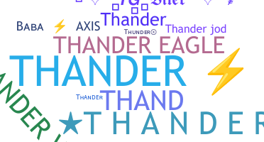 Kælenavn  - Thander