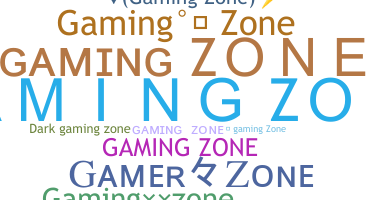 Kælenavn  - gamingzone
