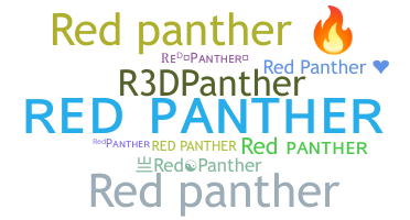 Kælenavn  - redpanther