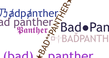 Kælenavn  - Badpanther