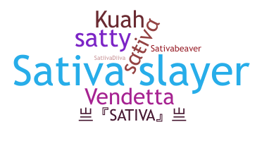 Kælenavn  - Sativa