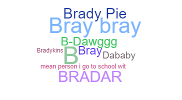 Kælenavn  - Brady