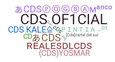Kælenavn  - CDS