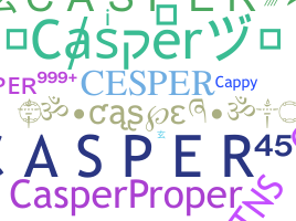 Kælenavn  - Casper