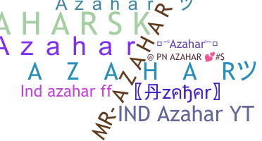 Kælenavn  - Azahar