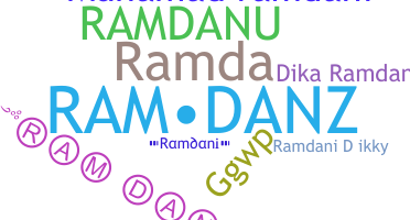 Kælenavn  - Ramdani