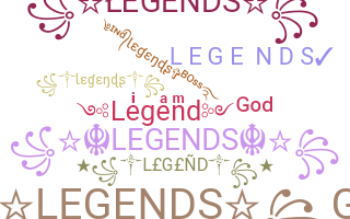 Kælenavn  - Legends