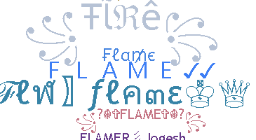 Kælenavn  - Flame