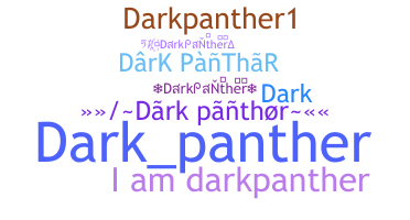 Kælenavn  - DarkPanther