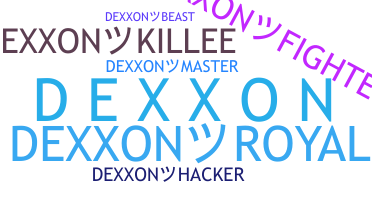 Kælenavn  - Dexxon