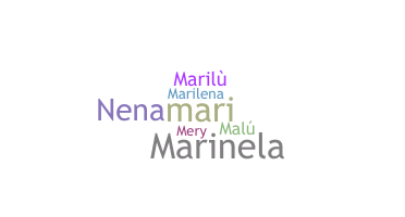 Kælenavn - Marilena