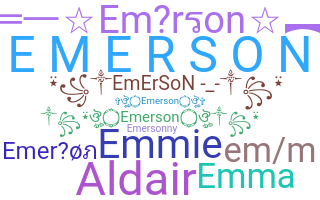 Kælenavn  - Emerson