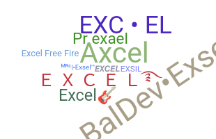 Kælenavn  - Excel