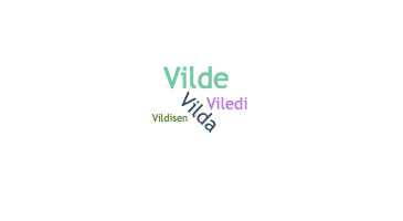 Kælenavn - Vilda