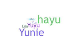 Kælenavn  - Hayun