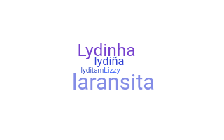 Kælenavn  - Lydia