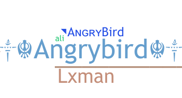 Kælenavn  - AngryBird