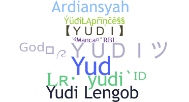 Kælenavn  - Yudi