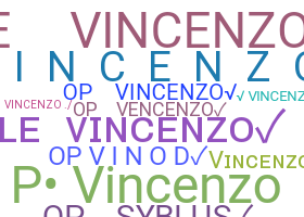 Kælenavn  - Vincenzo