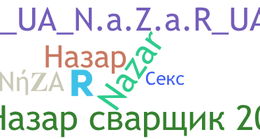 Kælenavn  - Назар