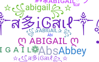 Kælenavn  - Abigail