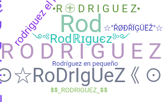 Kælenavn  - Rodriguez