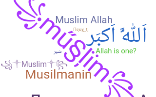 Kælenavn  - Muslim