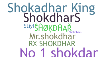 Kælenavn  - Shokdhar