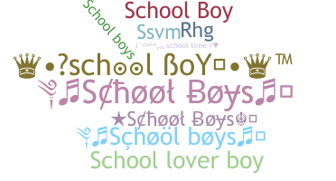 Kælenavn  - SchoolBoys