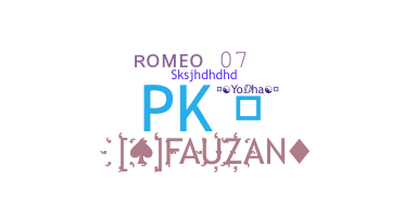 Kælenavn  - Romeo07