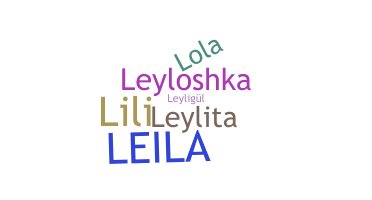 Kælenavn  - Leyla
