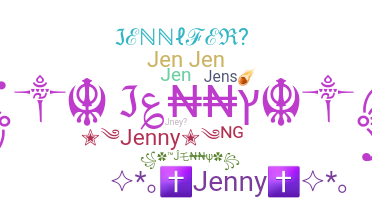 Kælenavn  - Jenny