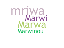 Kælenavn  - Marwa