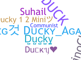 Kælenavn  - Ducky