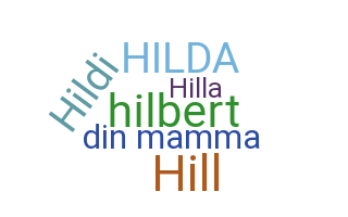 Kælenavn  - Hilda