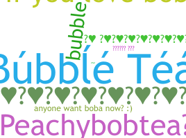 Kælenavn  - BubbleTea