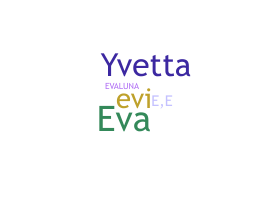 Kælenavn  - Evita