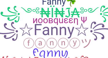 Kælenavn  - Fanny