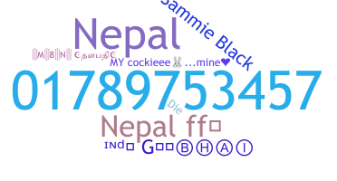 Kælenavn  - Nepalff