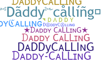 Kælenavn  - Daddycalling