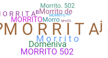 Kælenavn  - Morrito