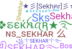 Kælenavn  - Sekhar