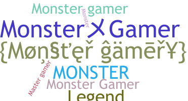 Kælenavn  - monstergamer